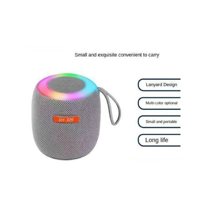Bluetooth Mini Speaker Dazzle Colorful Lights Loud Speaker