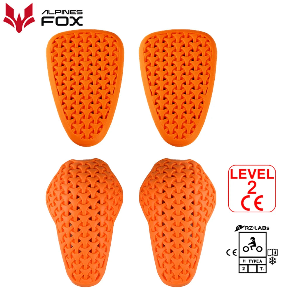 CE Level 2 Certified Motorcycle Protective Gear Insert Knee Protection Thicken Soft Motocross Pants Protector Knee Pads Hip Pad