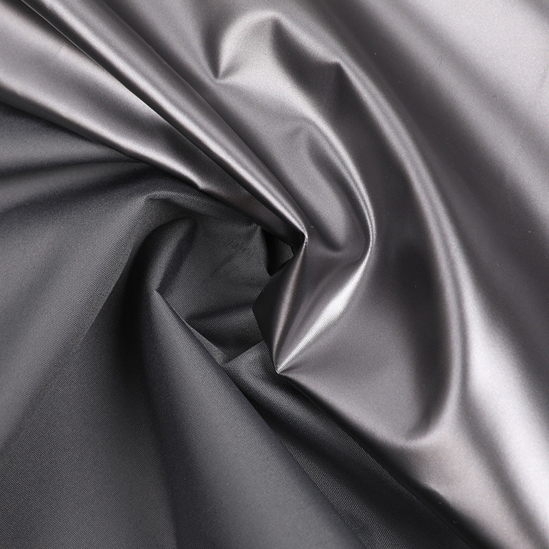 Glossy release paper down jacket fabric, glossy pu down jacket fabric waterproof fabric, Chunya spinning cotton jacket fabric