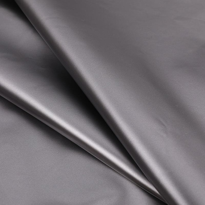 Glossy release paper down jacket fabric, glossy pu down jacket fabric waterproof fabric, Chunya spinning cotton jacket fabric