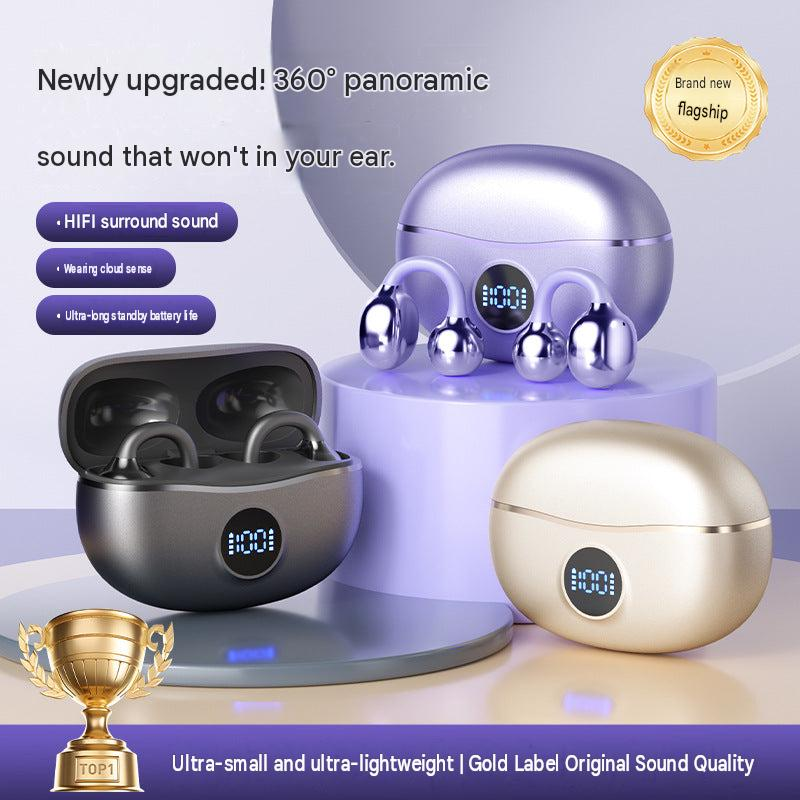 PDD popular cross-border special value new S88 digital display wireless bluetooth headset ear clip type long battery life standby