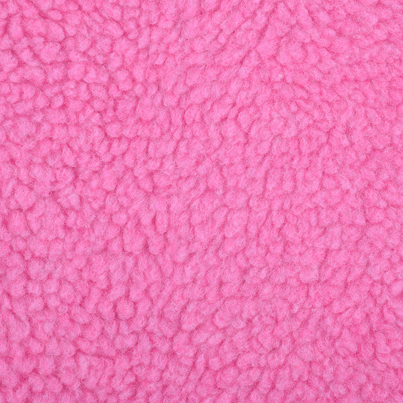 Spot single-sided lamb wool fabric size granular wool fabric clothing shoe material flannel, lamb wool fabric