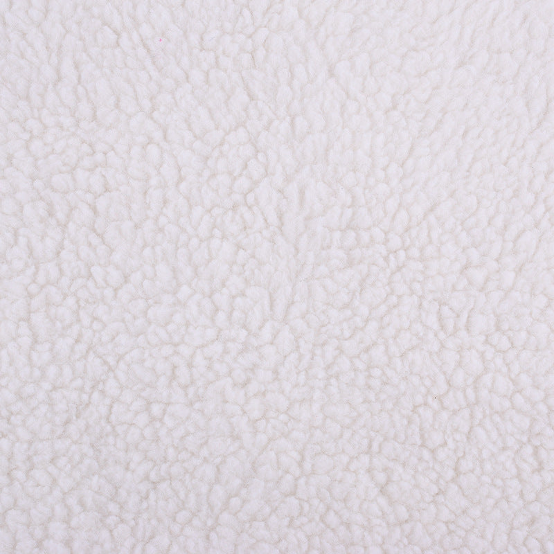 Spot single-sided lamb wool fabric size granular wool fabric clothing shoe material flannel, lamb wool fabric