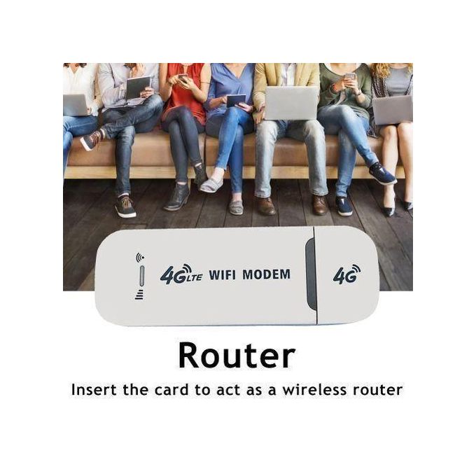 4G LTE USB MIFI/UFI 150Mbps Modem Stick Portable Wireless WiFi Adapter 4G Card Router for Home Office 4G USB Modem