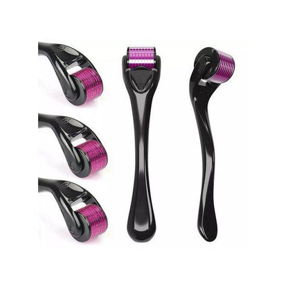 Derma Roller 1Piece Derma Roller System - Black/Red