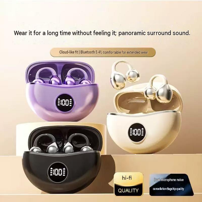 PDD popular cross-border special value new S88 digital display wireless bluetooth headset ear clip type long battery life standby