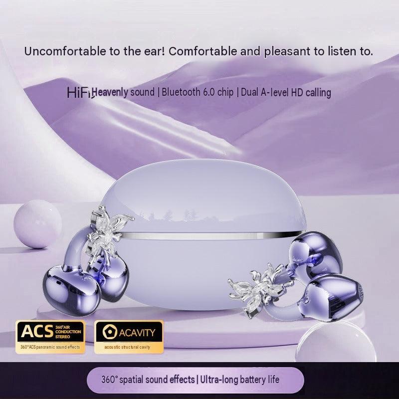 Cross-border hot-selling GQ-13 ear clip Bluetooth headset noise reduction low delay lossless sound quality not in the ear with earrings drill