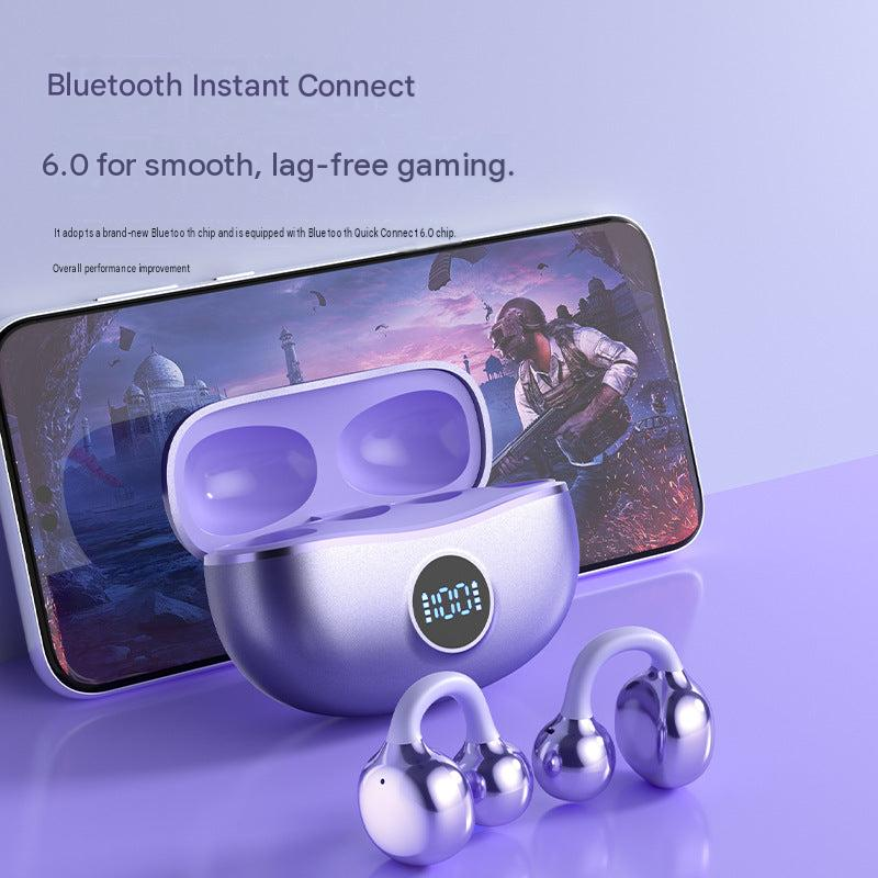 PDD popular cross-border special value new S88 digital display wireless bluetooth headset ear clip type long battery life standby