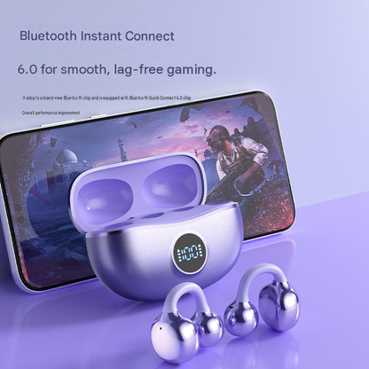 PDD popular cross-border special value new S88 digital display wireless bluetooth headset ear clip type long battery life standby