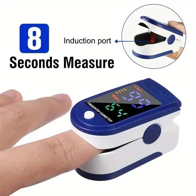 TOUPHY Blood Pressure Monitor Digital Blood Pressure Monitor for Home Use Digital BP Machine – Gift With Finger Pulse Function
