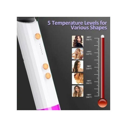 Dou-color NEW 2 in 1 Electric Hot Comb Curler Brush Multifunction Professional Hair Straightener