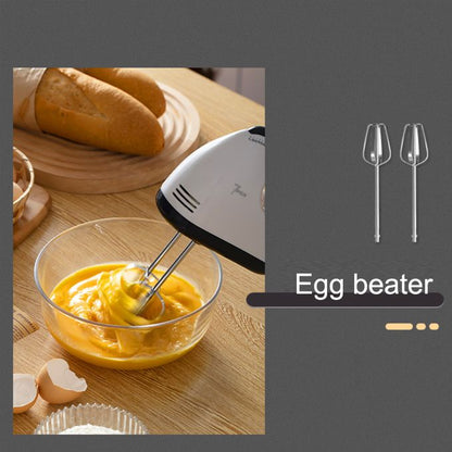 7 Speed Electric Hand Mixer Egg Beater Cake Baking - White