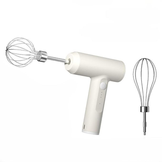 Dou-color Multi-Functional Handheld Electric Whisk Detachable Double Rod Cream & Egg Mixer for Home