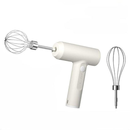 Dou-color Multi-Functional Handheld Electric Whisk Detachable Double Rod Cream & Egg Mixer for Home