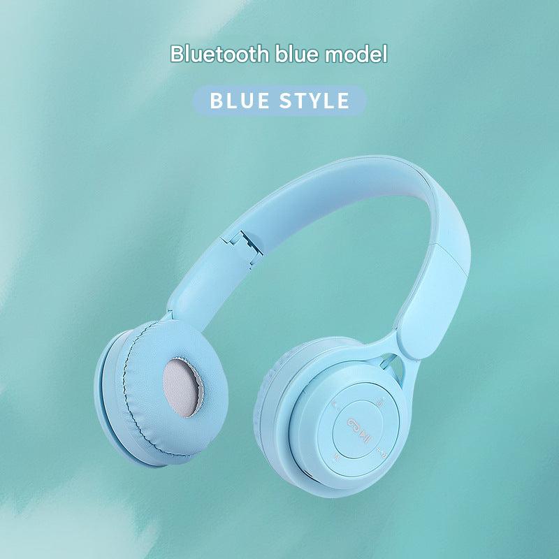 Popular Macaron Y-08 Bluetooth Headset Wireless Headset Foldable Heavy Bass Headset Factory Direct Wholesale