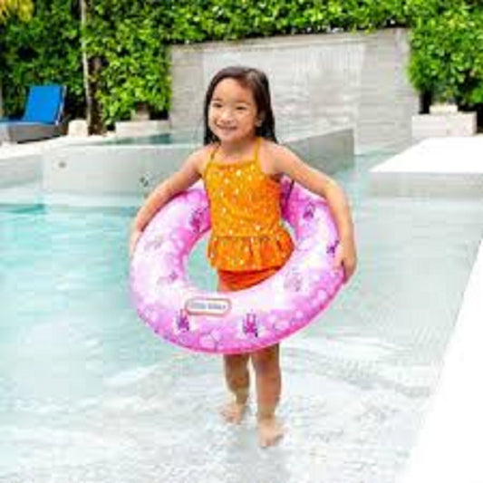 Inflatable Swim Rings Summer Pool Swimming Float Swim Tube Beach Toy For Kids Adults 76 cm intex brand
