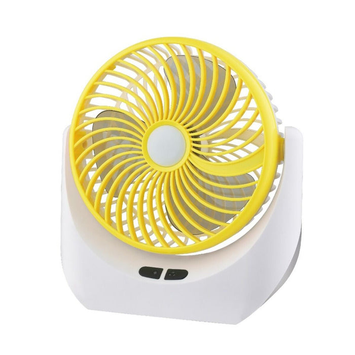 Lithium rechargeable mini table air cooling fan with LED light JY SUPER 1880 Battery Power - 2400 mAh Place of Origin: CHINA