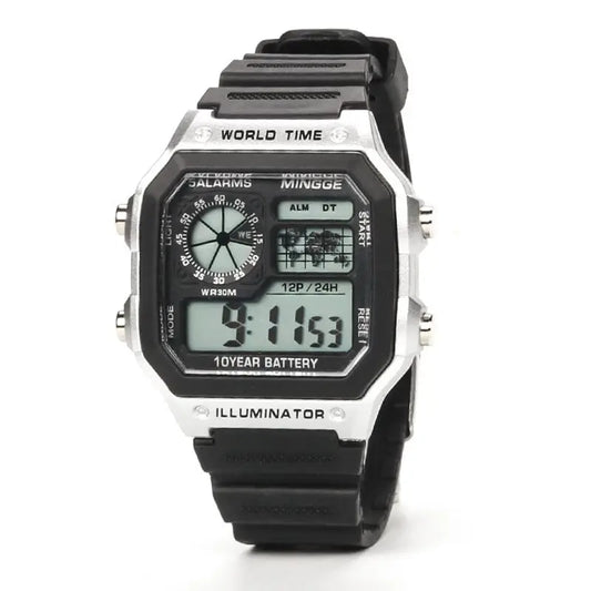 【Exclusive Offer】Military Digital Chronograph Ultra-thin Male Electronic Wrist Watches Masculino