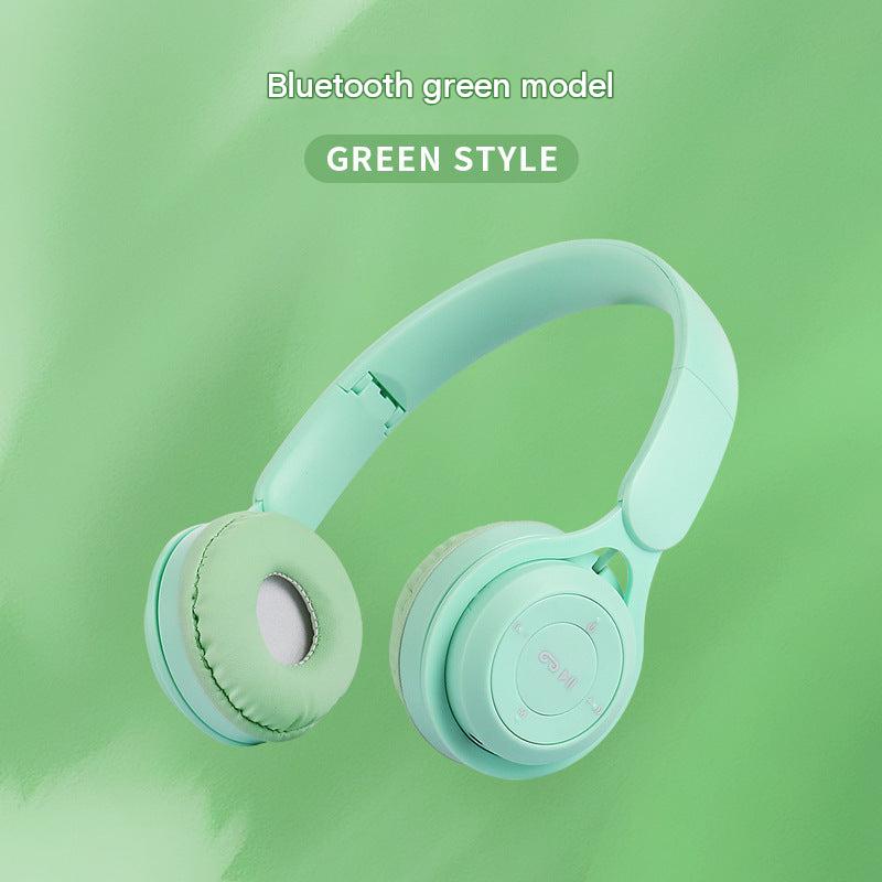 Popular Macaron Y-08 Bluetooth Headset Wireless Headset Foldable Heavy Bass Headset Factory Direct Wholesale