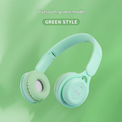 Popular Macaron Y-08 Bluetooth Headset Wireless Headset Foldable Heavy Bass Headset Factory Direct Wholesale