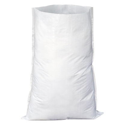 White coated waterproof woven bag, large thickened snakeskin bag, express logistics bag, moving bag.