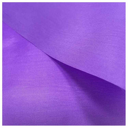 Spring thin pu transparent coating waterproof fabric polyester taffeta kite shower curtain umbrella cloth rainproof silk fabric