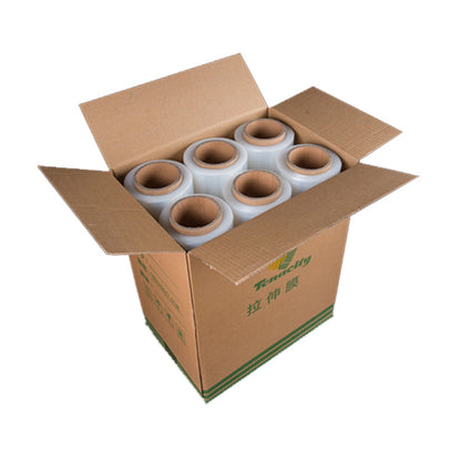 Hongzhan Manufacturer Stretch Film Winding Film, Transparent Wrapping Film Industrial Hand Wrapping Film Stretch PE Wrapping Film, Wholesale