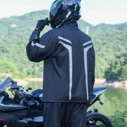 Double Front Zippers Reusable Hot Sale Rainwear for Sanitation Worker