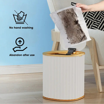 Four Section Aluminum Handle Cleaning Mop Disposable Non-Woven Fabric Dry and Wet Wipers Mop Cleaning Flat Mop for Household