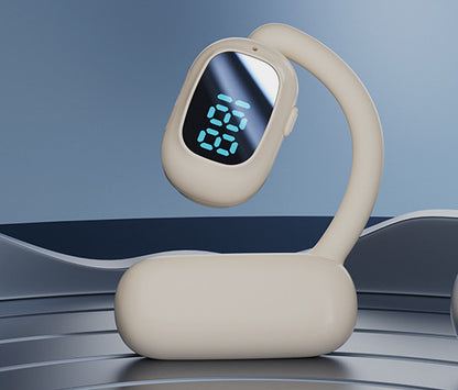 Hanging ear wireless bluetooth headset not in ear hanging open unilateral long-term wear pain-free sports long battery life