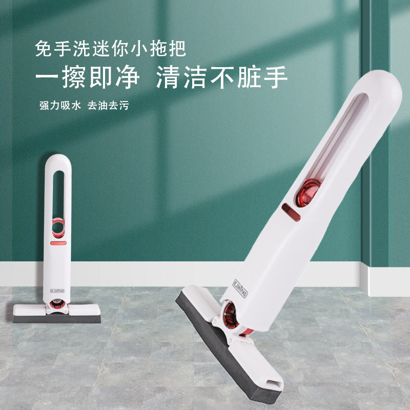 Desktop sponge absorbent hand-held mini mop hand-washing cotton kitchen bathroom toilet sink cross-border