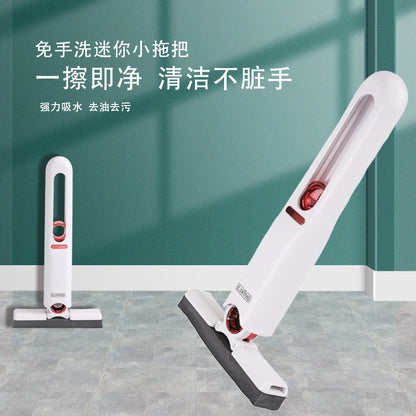Desktop sponge absorbent hand-held mini mop hand-washing cotton kitchen bathroom toilet sink cross-border
