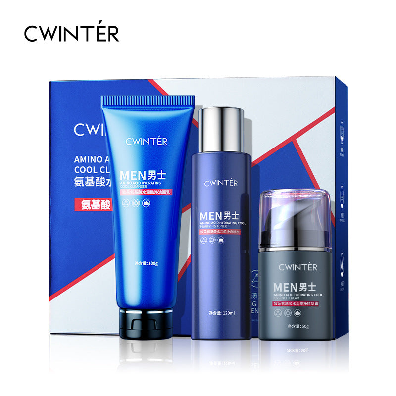 Douyin skin care set Internet celebrity with the same moisturizing skin care kit skin rejuvenation lyophilized powder skin care products manufacturers wholesale