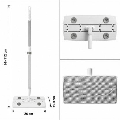 Electrostatic precipitator paper mopping floor household multi-functional flat mop free hand washing rotating wet and dry two disposable lazy mop