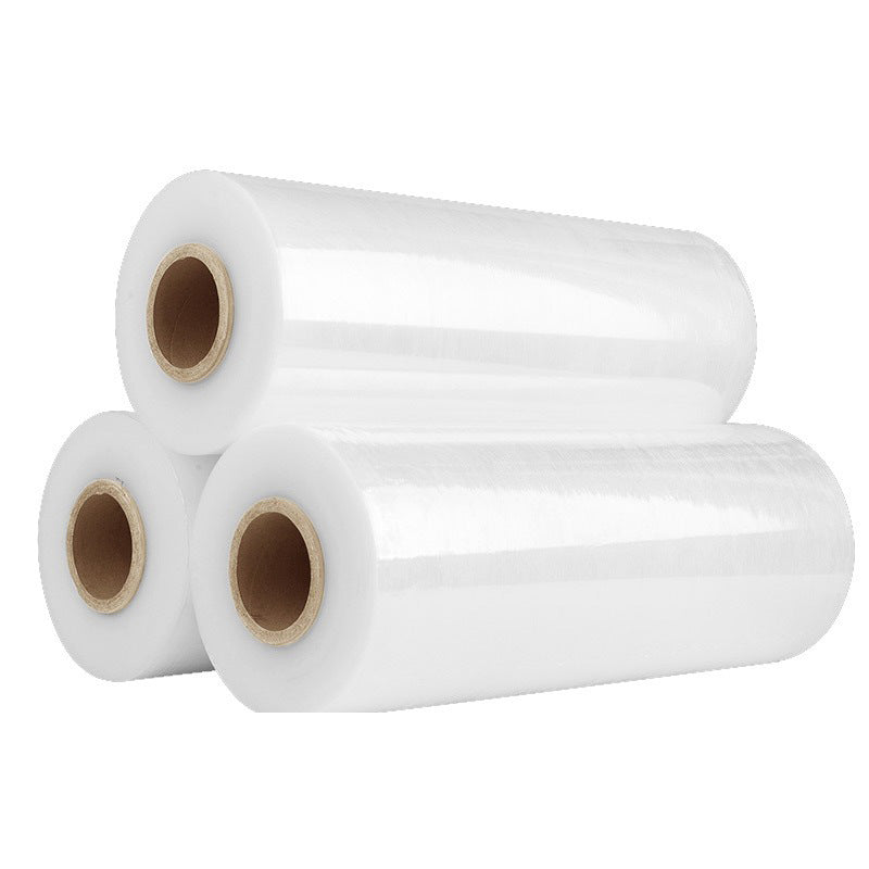 PE machine winding film custom industrial mother roll five times stretching environmentally friendly logistics pallet playing surround film large roll