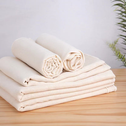 Wholesale finished tofu cloth with locking edge square bean skin cloth pure cotton bean wrap cloth tofu soy milk filter cloth gauze