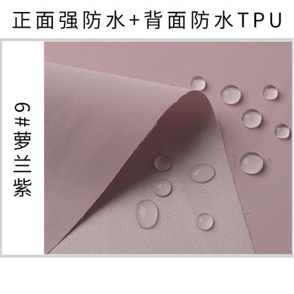 Jacket down jacket tooling fabric Spot T400 cotton waterproof fabric 150g polyester fabric TPU fabric