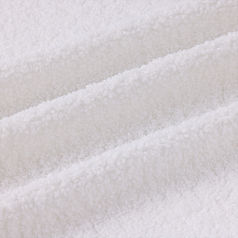Spot thickened teddy fleece small particle circle fleece sofa throw pillow toy fabric, teddy fleece fabric
