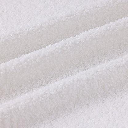 Spot thickened teddy fleece small particle circle fleece sofa throw pillow toy fabric, teddy fleece fabric