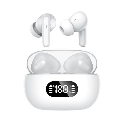 Cross-border new F05 wireless bluetooth headset 5.3 low latency long battery life TWS smart LED digital display sports headset
