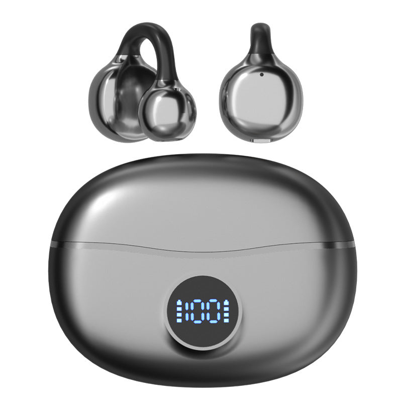 PDD popular cross-border special value new S88 digital display wireless bluetooth headset ear clip type long battery life standby