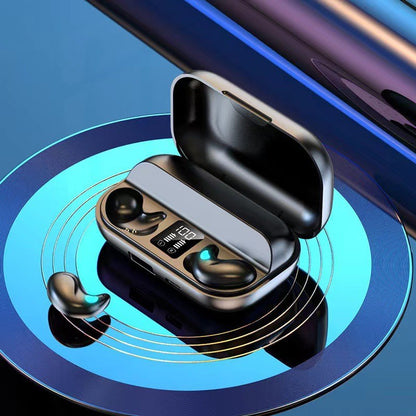 2025 cross-border new wireless bluetooth headset high-end half-in-ear sports game voice-lowering super long standby headset