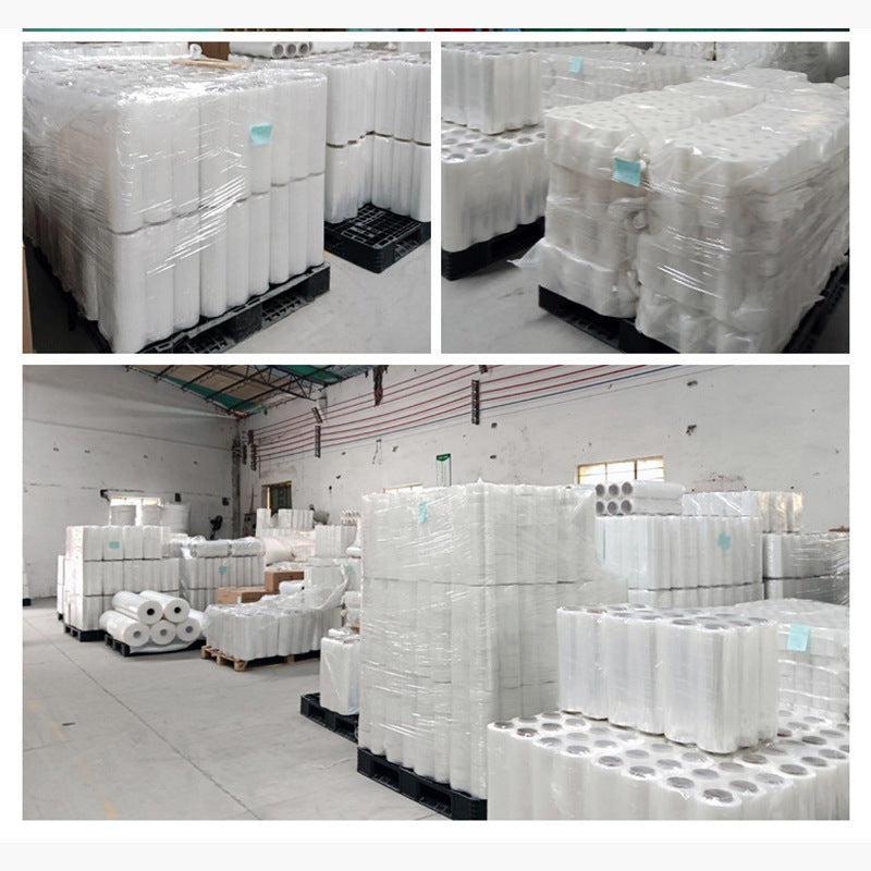 PE winding film Industrial self-adhesive wrapping film Packaging film Mass wholesale Moving Transparent winding film Spot