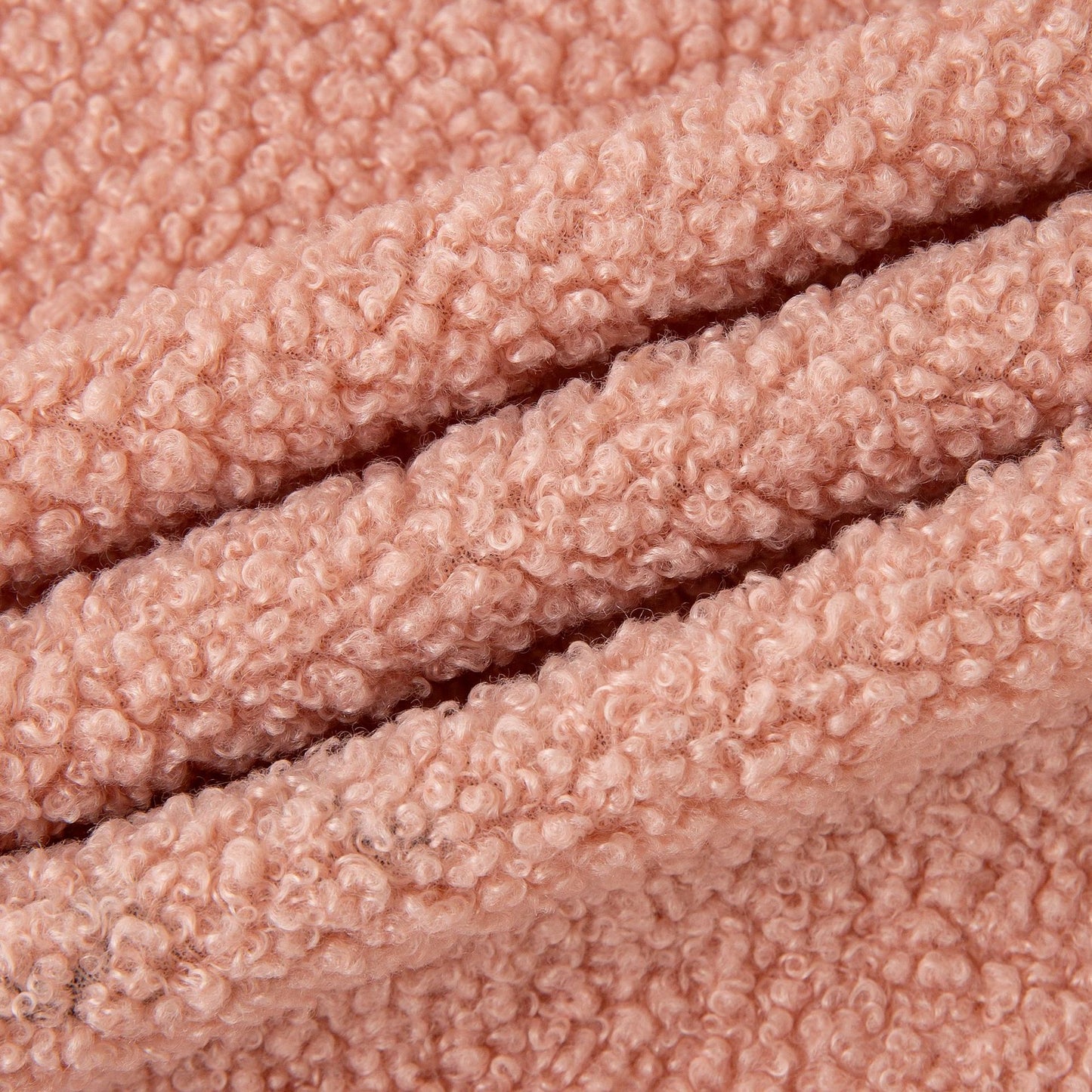 Spot thickened teddy fleece small particle circle fleece sofa throw pillow toy fabric, teddy fleece fabric