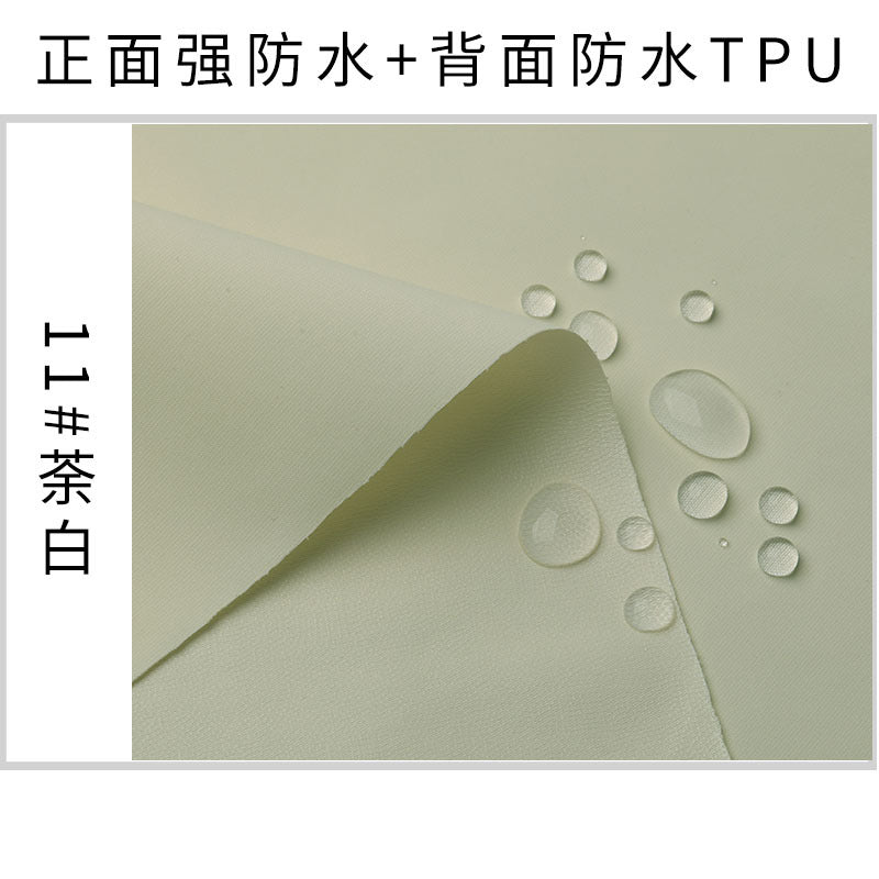 Jacket down jacket tooling fabric Spot T400 cotton waterproof fabric 150g polyester fabric TPU fabric