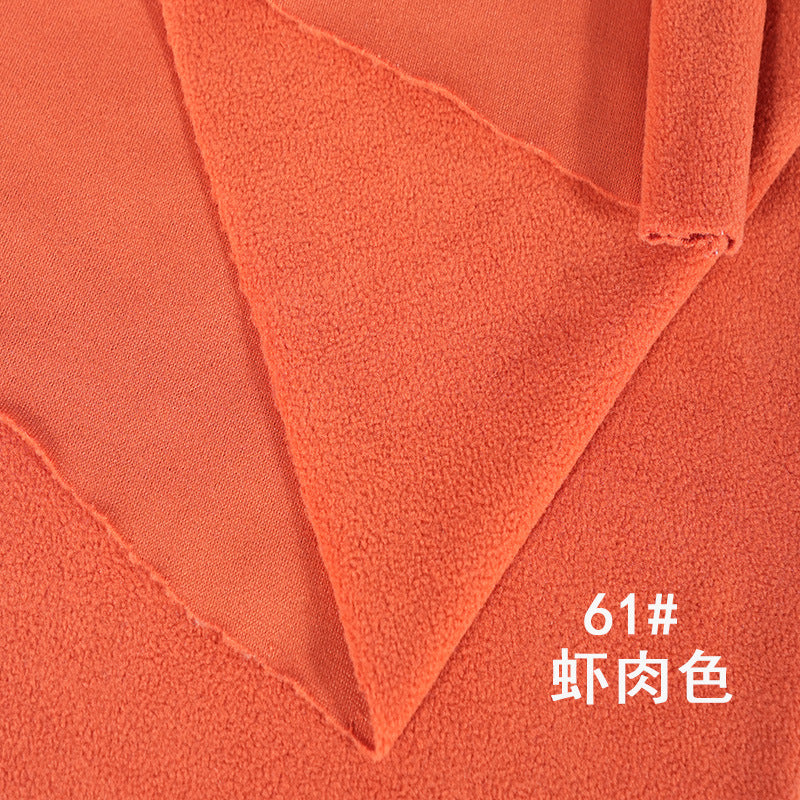 Spot fleece fabric 180g polyester single-sided fleece, autumn and winter clothing liner fleece fabric