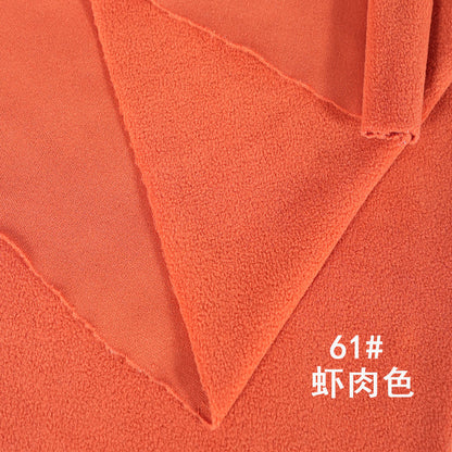 Spot fleece fabric 180g polyester single-sided fleece, autumn and winter clothing liner fleece fabric