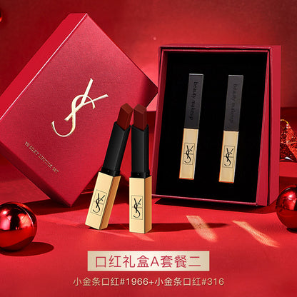 YS Lipstick Air Cushion Two-piece Gift Box Qixi Festival Valentine's Day Gift Box Wholesale