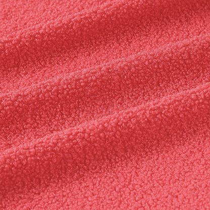 Spot thickened teddy fleece small particle circle fleece sofa throw pillow toy fabric, teddy fleece fabric