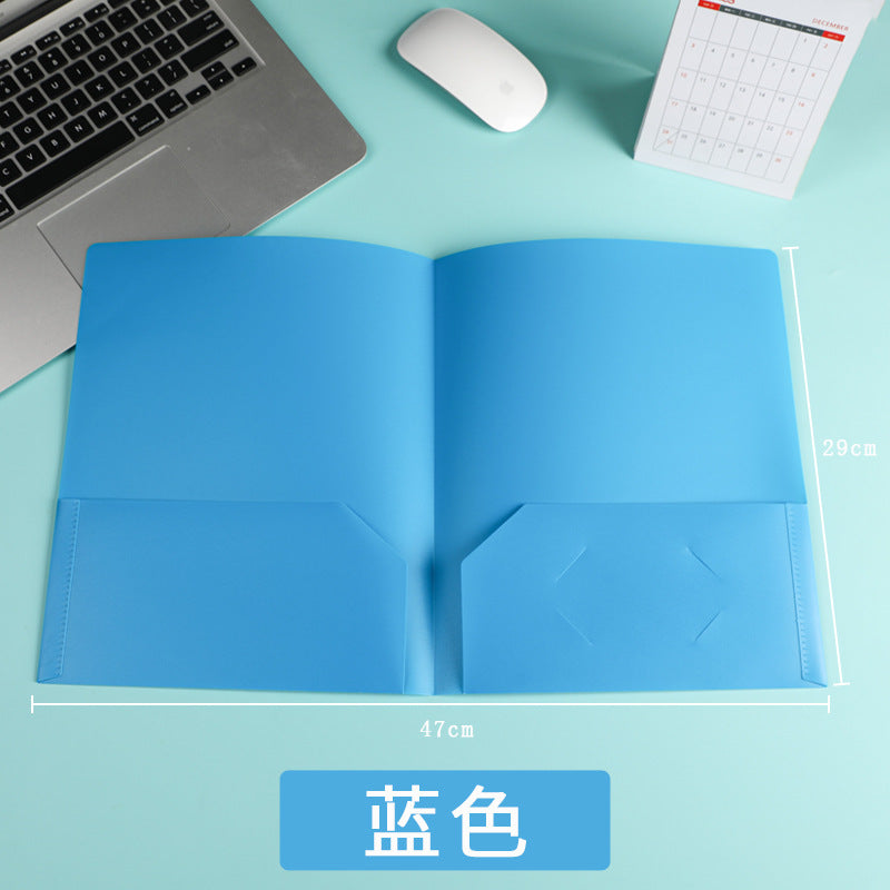 Cross-border zipper hot-selling folder office folder folder lette size file bag file bag